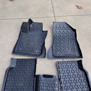 Jeep Black All-Weather Floor Mats
